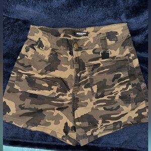 Camouflage shorts